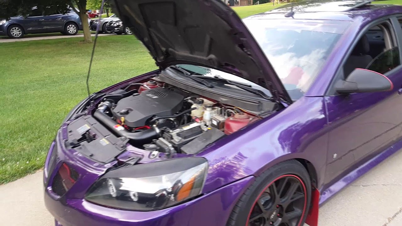 Purple Pontiac G6 | Cold Air Intake!