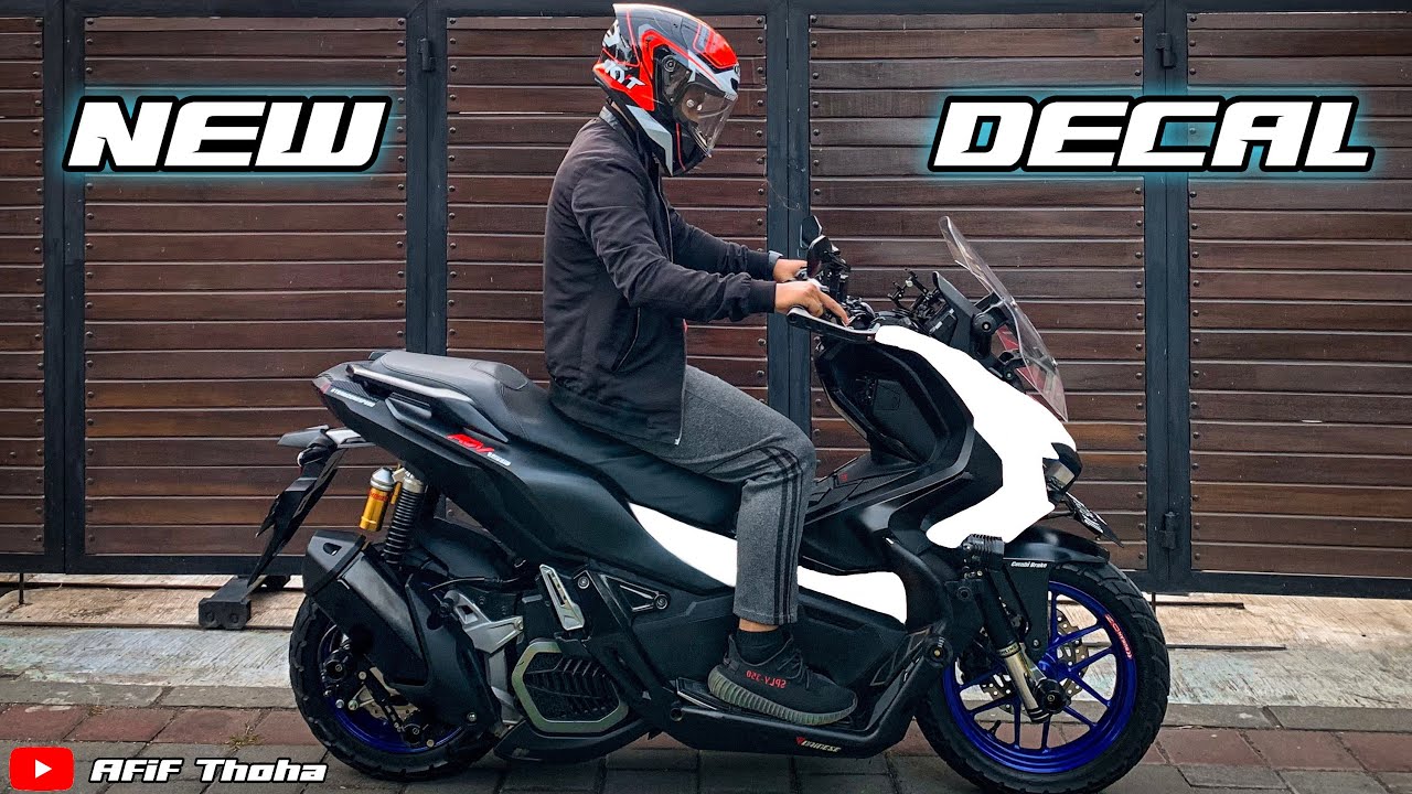SIMPLE DECAL STICKER HONDA ADV 150 | WARNA BARU YANG BIKIN LEBIH SPORTY #decalhondaadv150 #hondaadv