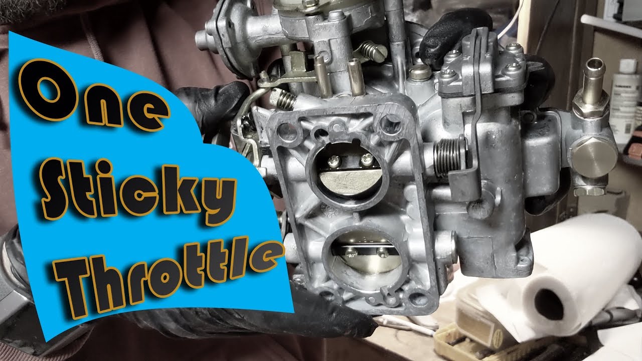 Weber Carburetor throttle sticking? This might be your fix! - Blaster Teflon Dry Lube