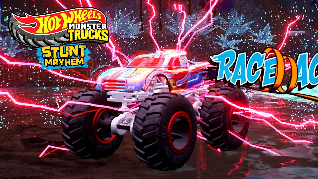 Hot Wheels Monster Trucks: Race Ace New Glow Skin