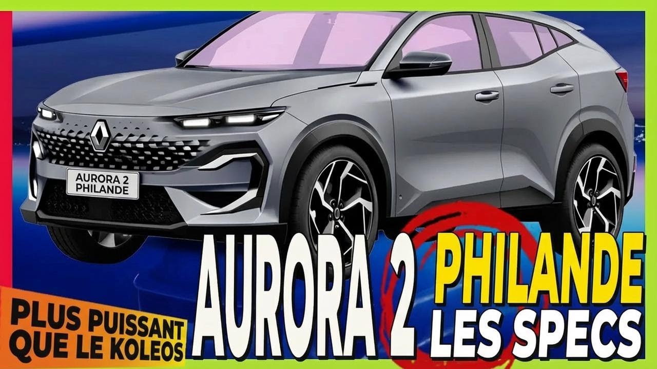 Bientôt dévoilée : découvrez la Renault Aurora 2 Filante, plus puissante que le Grand Koleos !