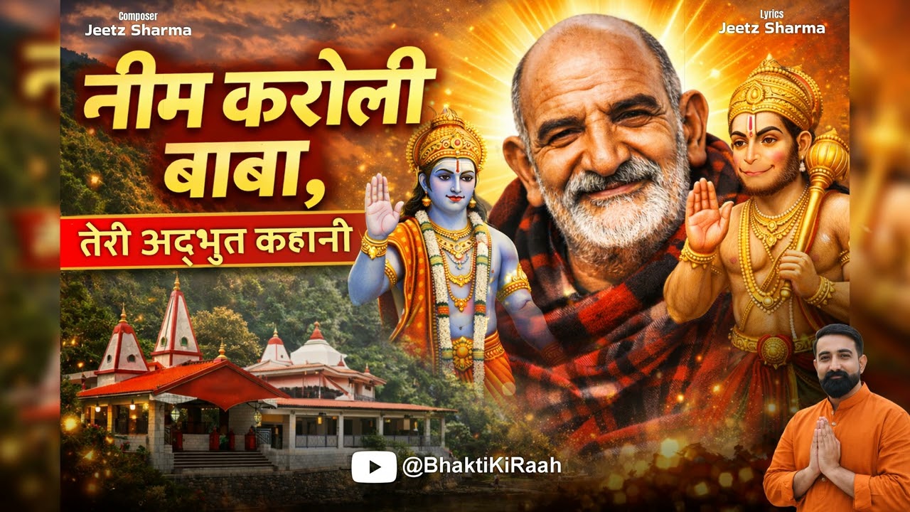 नीम करोली बाबा – तेरी अद्भुत कहानी | Neem Karoli Baba Bhajan 2026 | Bhakti Ki Raah | Jeetz Sharma