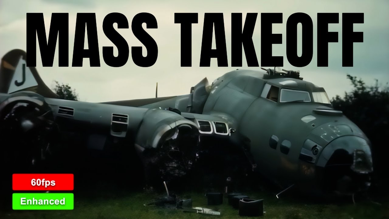 Выживание при массовом взлёте на B-17 Flying Fortress | Документальный фильм #история #Втораямиро...