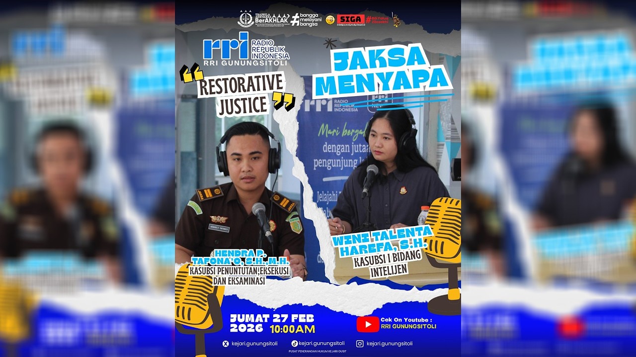 🔴LIVE  JAKSA MENYAPA |  TOPIK 