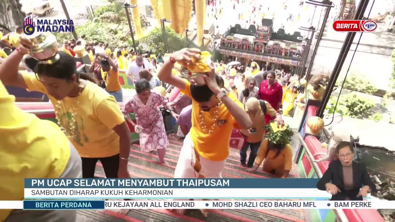 31 JAN 2026 - B.PERDANA - PM UCAP SELAMAT MENYAMBUT THAIPUSAM: SAMBUTAN DIHARAP KUKUH KEHARMONIAN