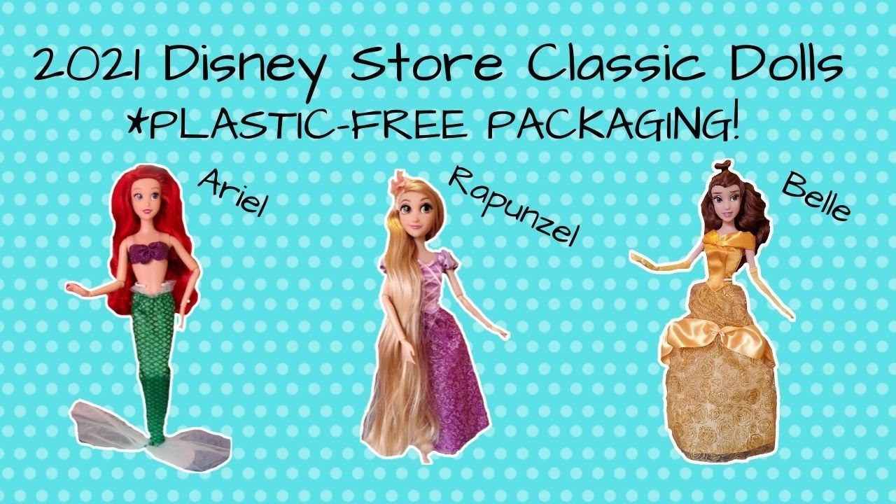 2021 Disney Store Princess Classic Dolls | Ariel, Belle, Rapunzel (ADULT DISNEY FANS!)