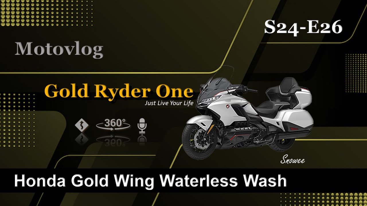 Honda Gold Wing Waterless Wash