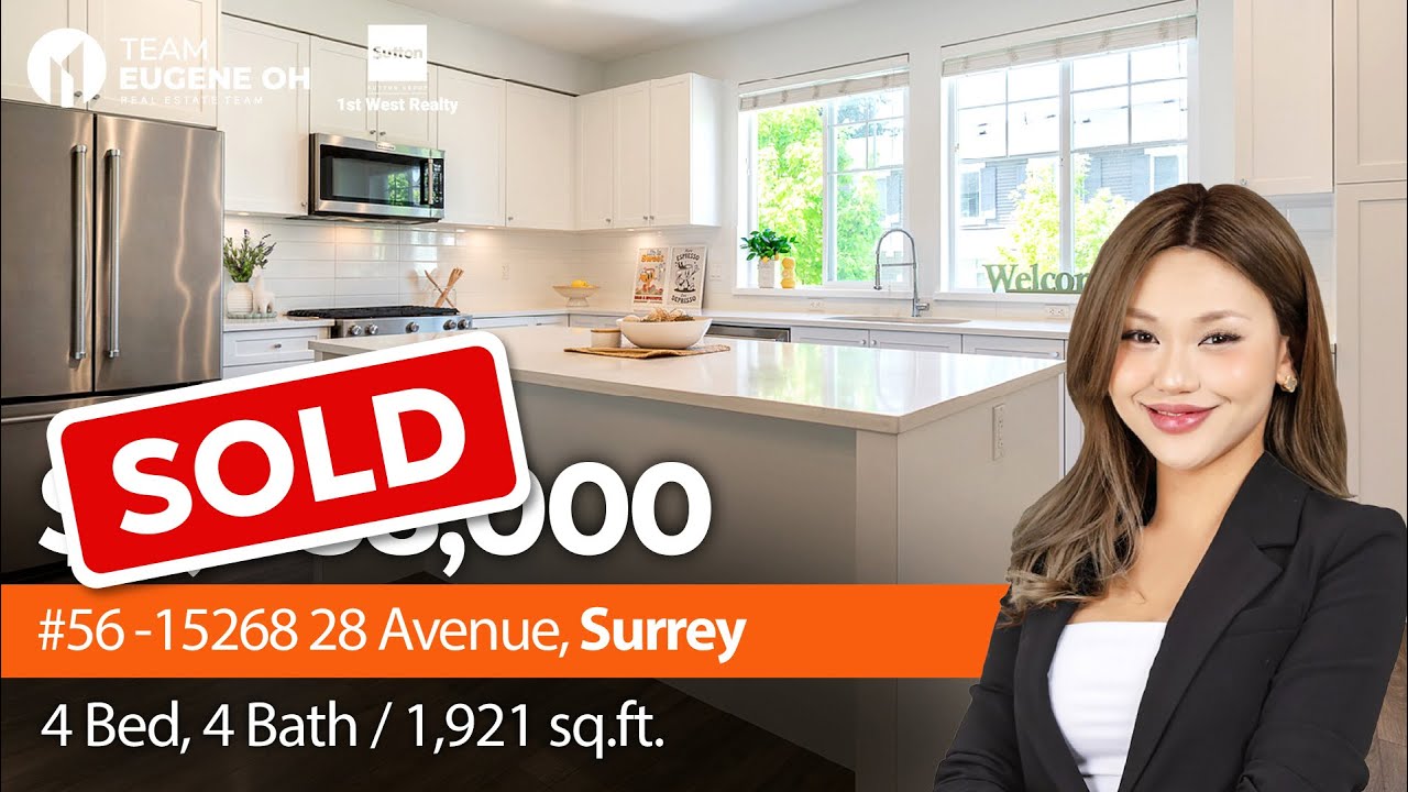 [Online Open House by Team Eugene Oh] 56 15268 28 Ave, Surrey