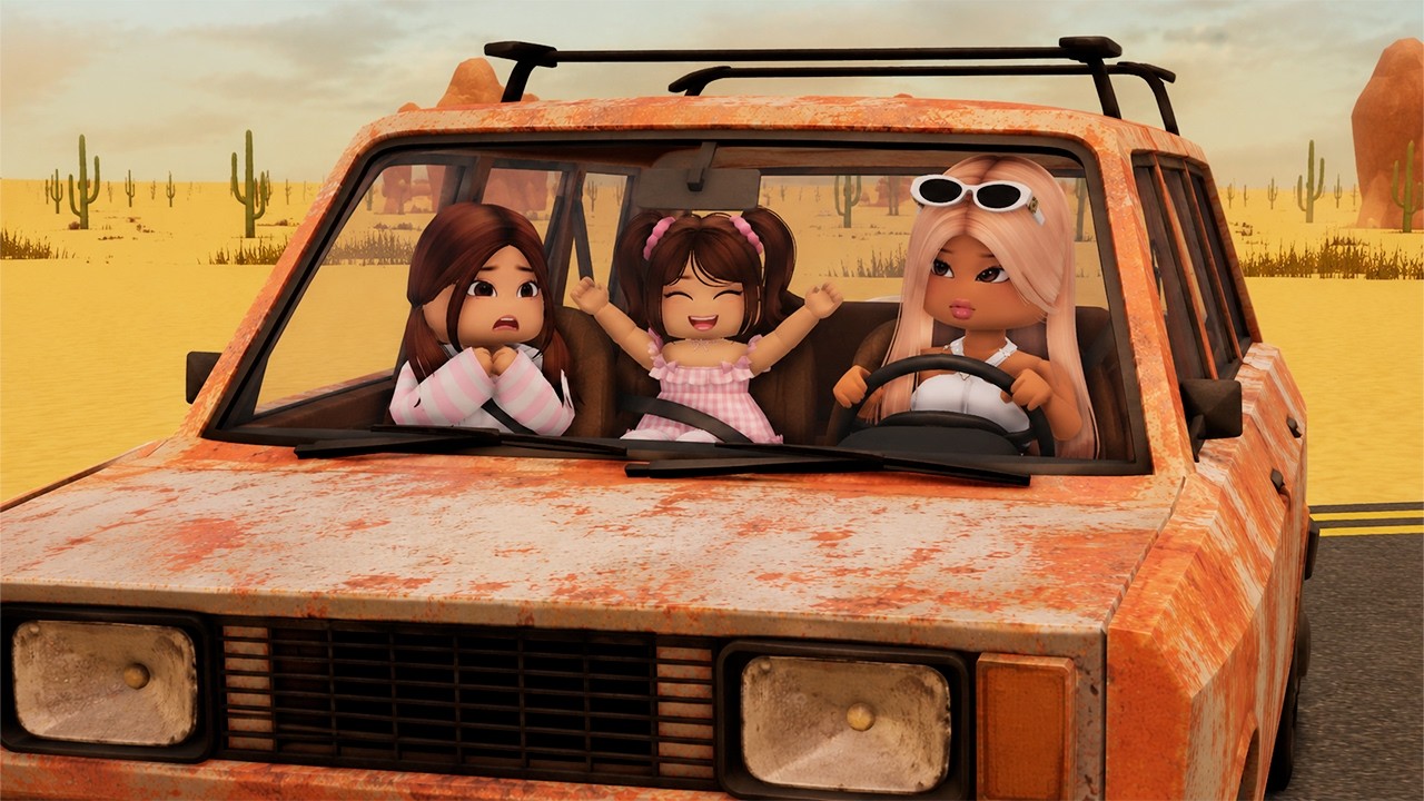Un Viaje Al Desierto Con Mis Hijas En ROBLOX. 