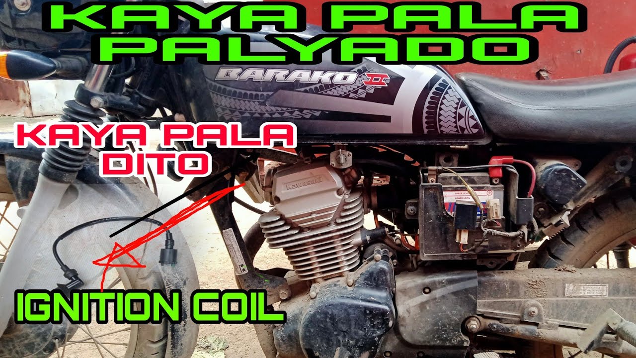 PAANO MALAMAN KUNG SIRA NA IGNITION COIL NG KAWASAKI BARAKO 175