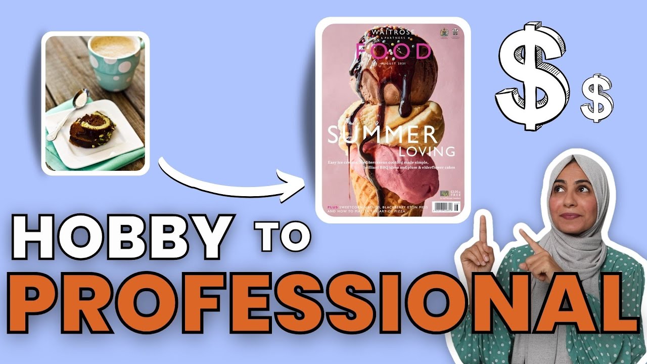 How to transition from hobby to professional food photographer