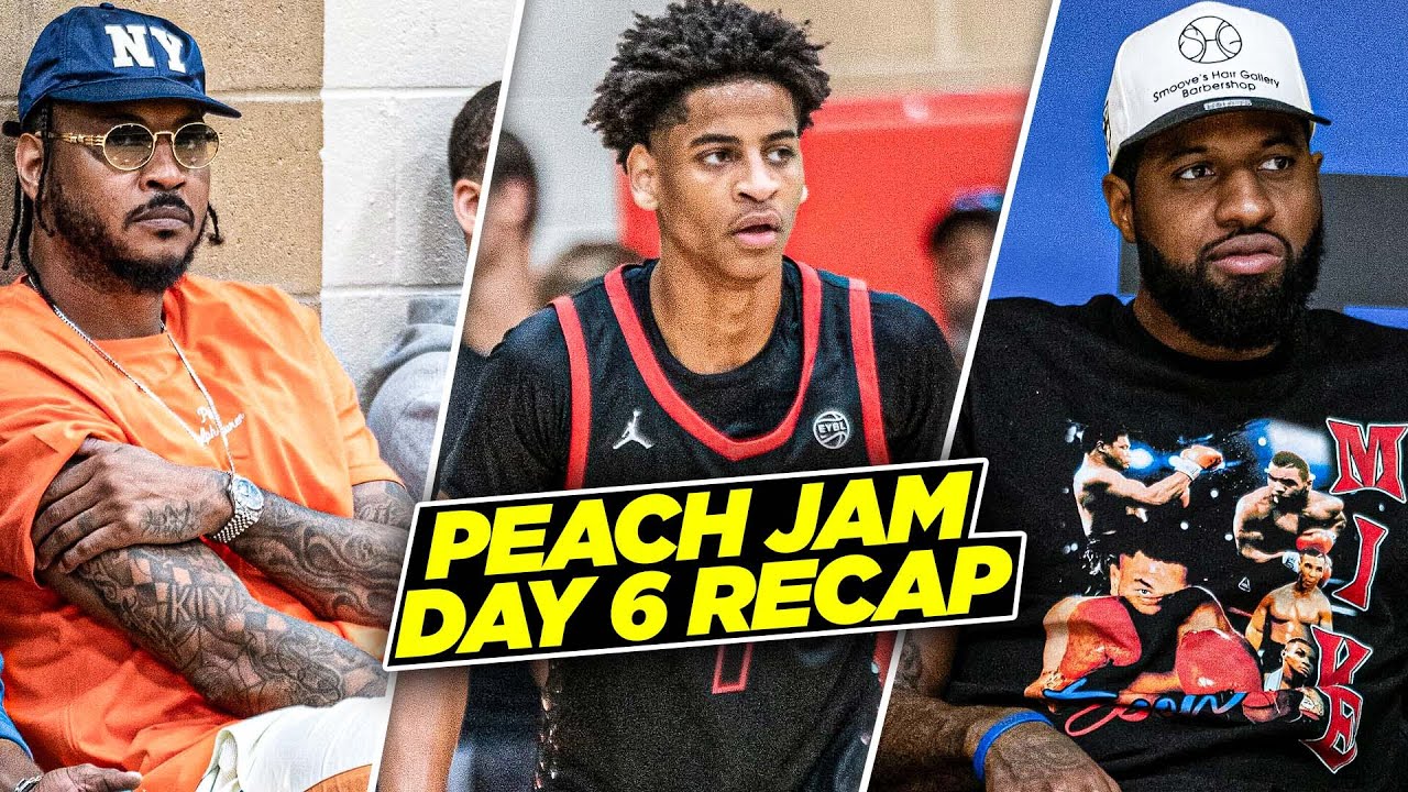 Kiyan Anthony Put On A SHOW In Front Of NBA-All Stars! | Peach Jam Day 6 Recap