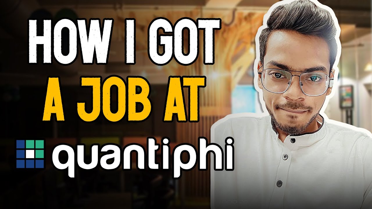 How I Got A Job At Quantiphi | How To Get Placed At Quantiphi | Coding Ninjas