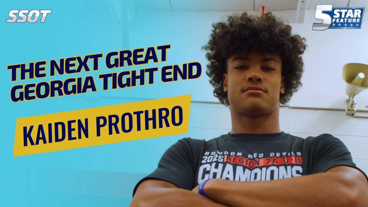 Meet Kaiden Prothro: Bowdon's Multisport Phenom and Future Georgia Bulldog Tight End