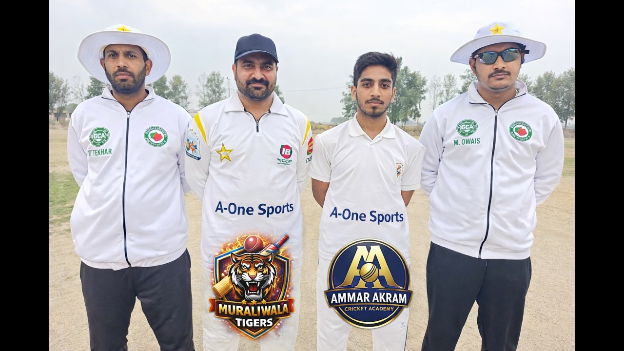 Semi Final 1 Muraliwala Tigers vs Ammar Akram Cricket Academy
