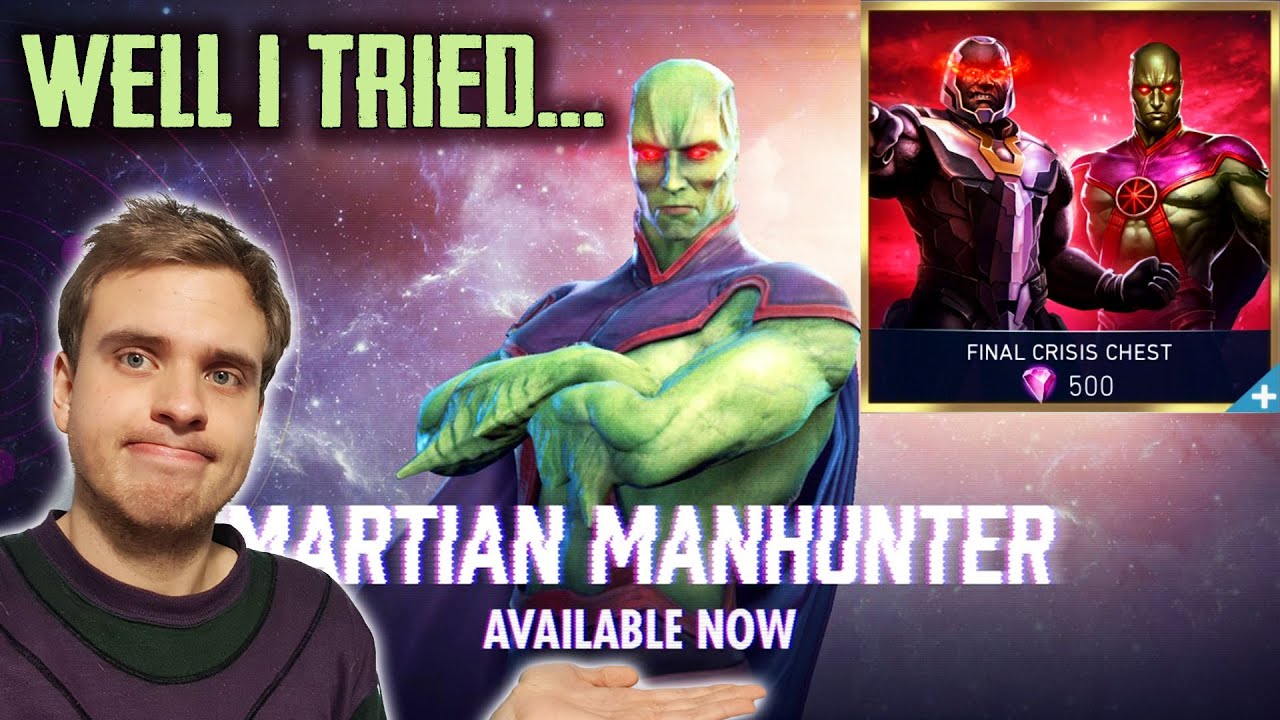 Injustice 2 Mobile Update 4.1 Gameplay. Hunting for Martian Manhunter. It's ALL YOUR FAULT!