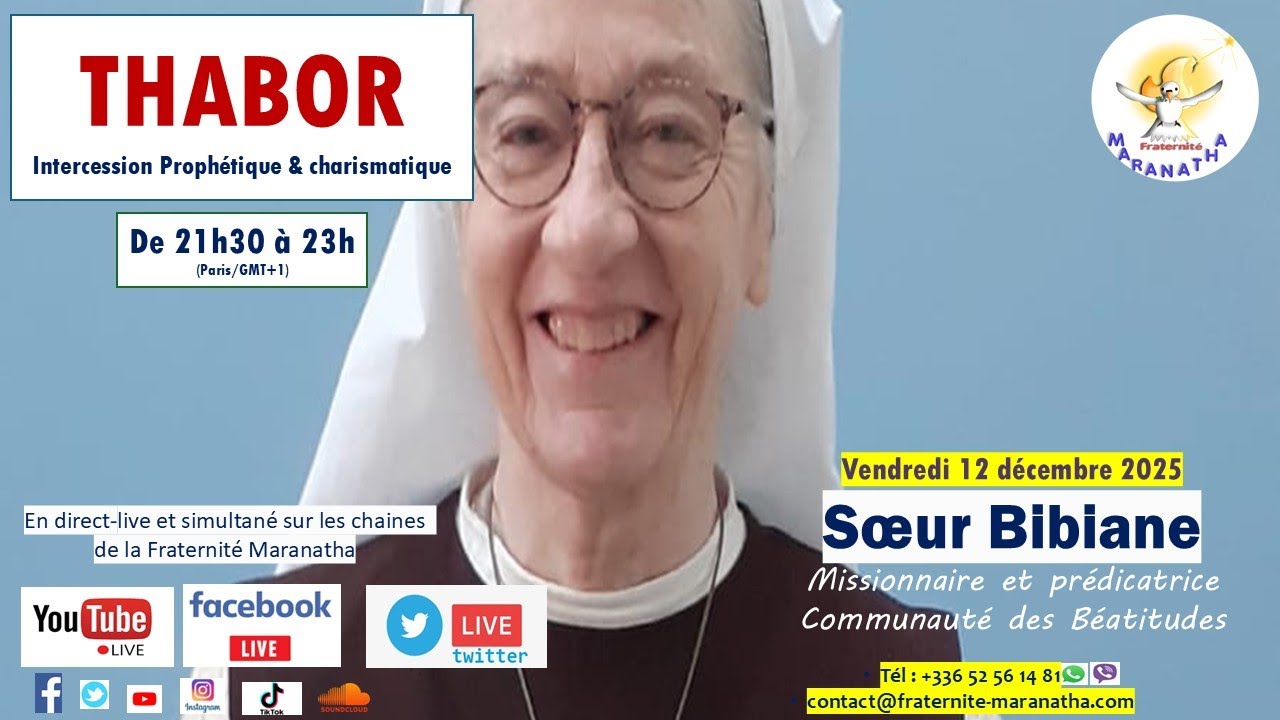 Accueillir le Sauveur - Thabor avec Sœur Bibiane cb