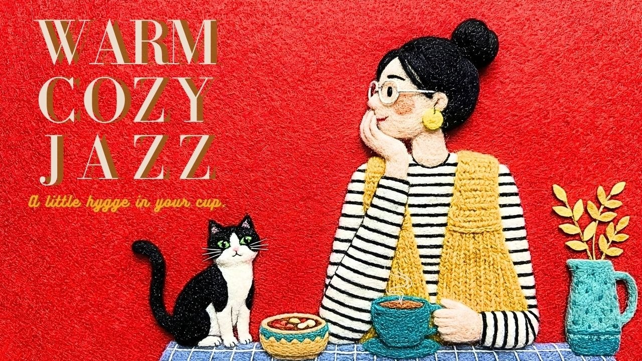 Warm Swing Jazz ☕ WARM COZY JAZZ - 1940s Home Cafe BGM for a Soft Afternoon | hyggetid