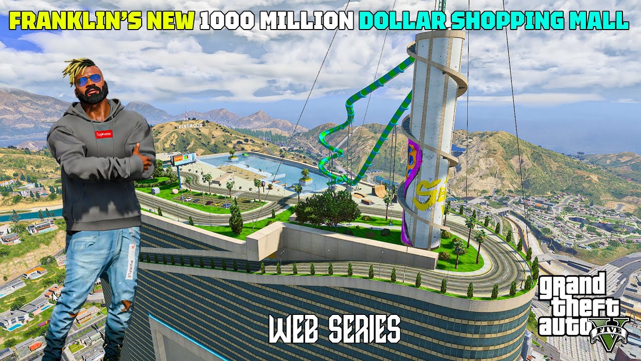 FRANKLIN'S NEW 1000 MILLION DOLLAR SHOPPING MALL | GTA 5 Web Series Malayalam