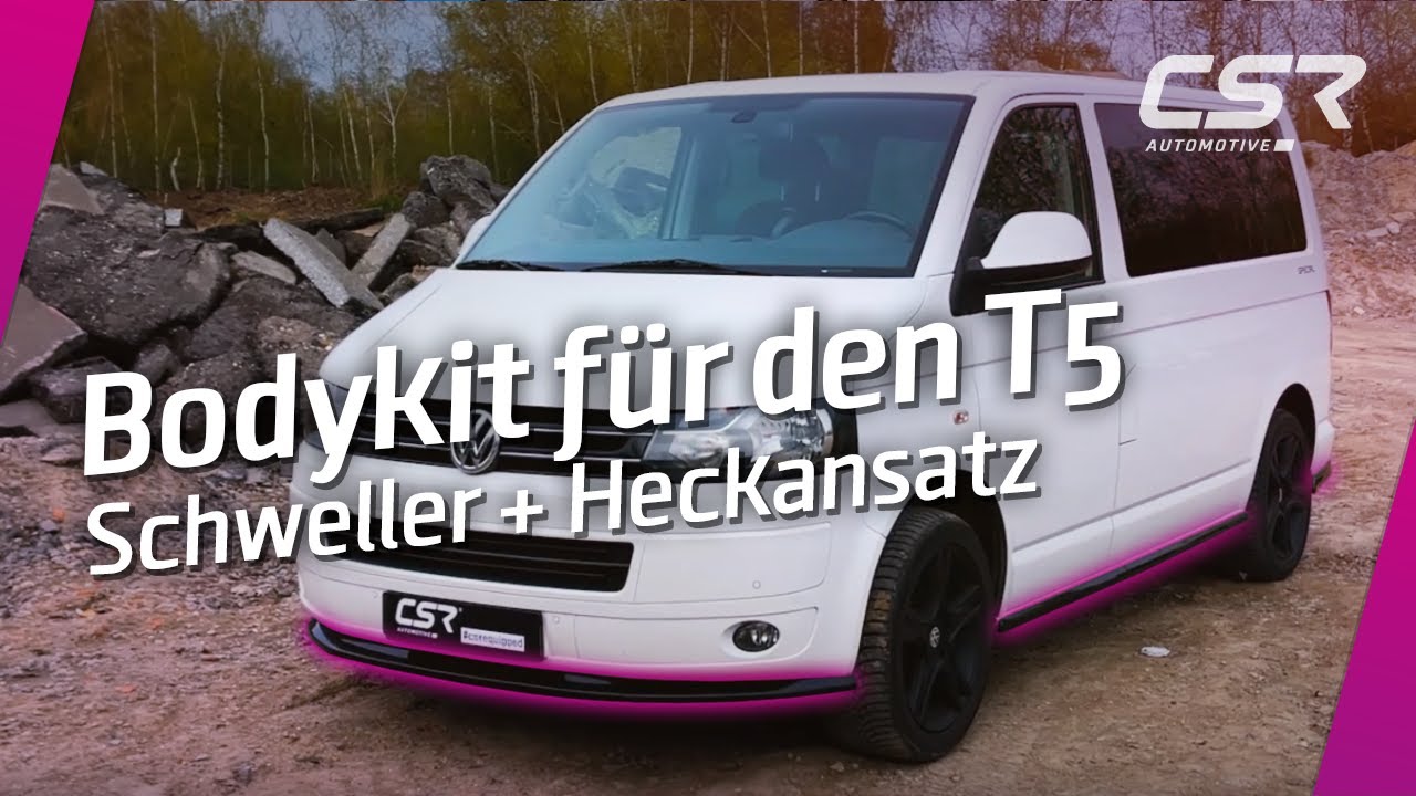 Bodykit mit Frontspoiler, Schweller und Heckansatz für den VW T5
