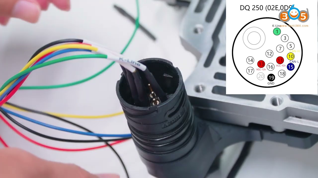 Use GT107+ and Scanmatik Pro to Read DQ250 Gearbox obdii365