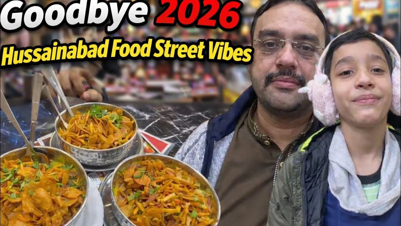 The last day of the year 2025 on Hussainabad Food Street | #kashifsabrani 
