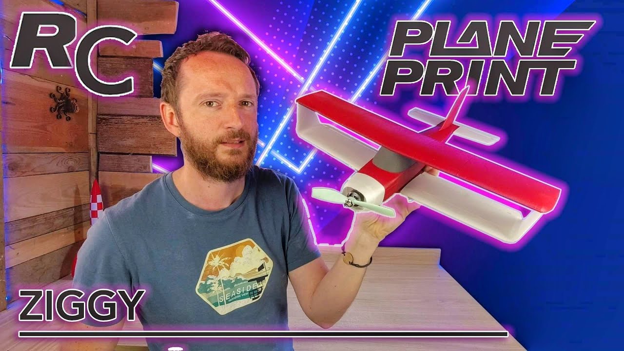 Imprime ton avion RC - Le ZIGGY de PLANE PRINT