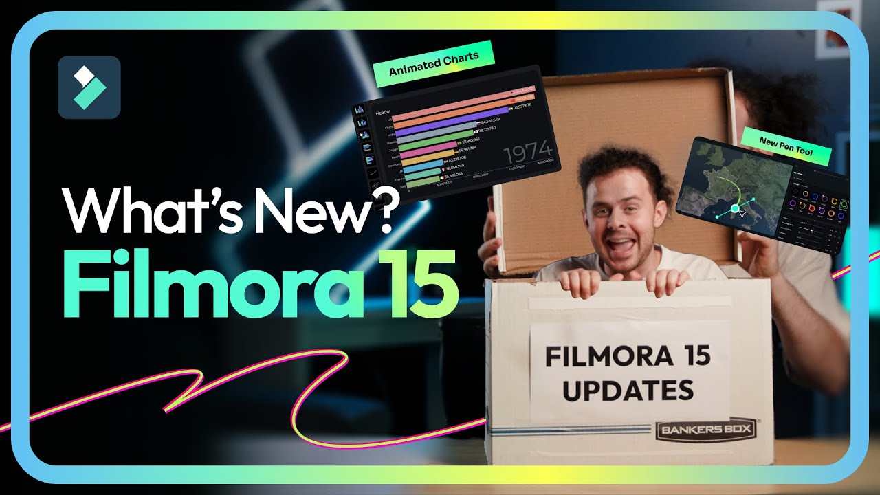 What&rsquo;s New in Filmora 15: Pen Tool, Animated Charts, Subprojects & More!