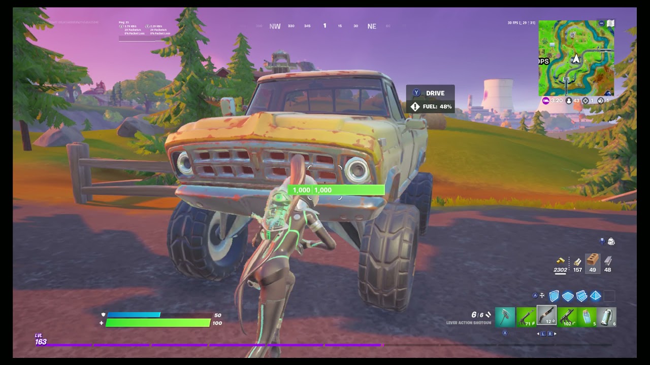 Fortnite Spacefarer Ariana Grande Switch gameplay