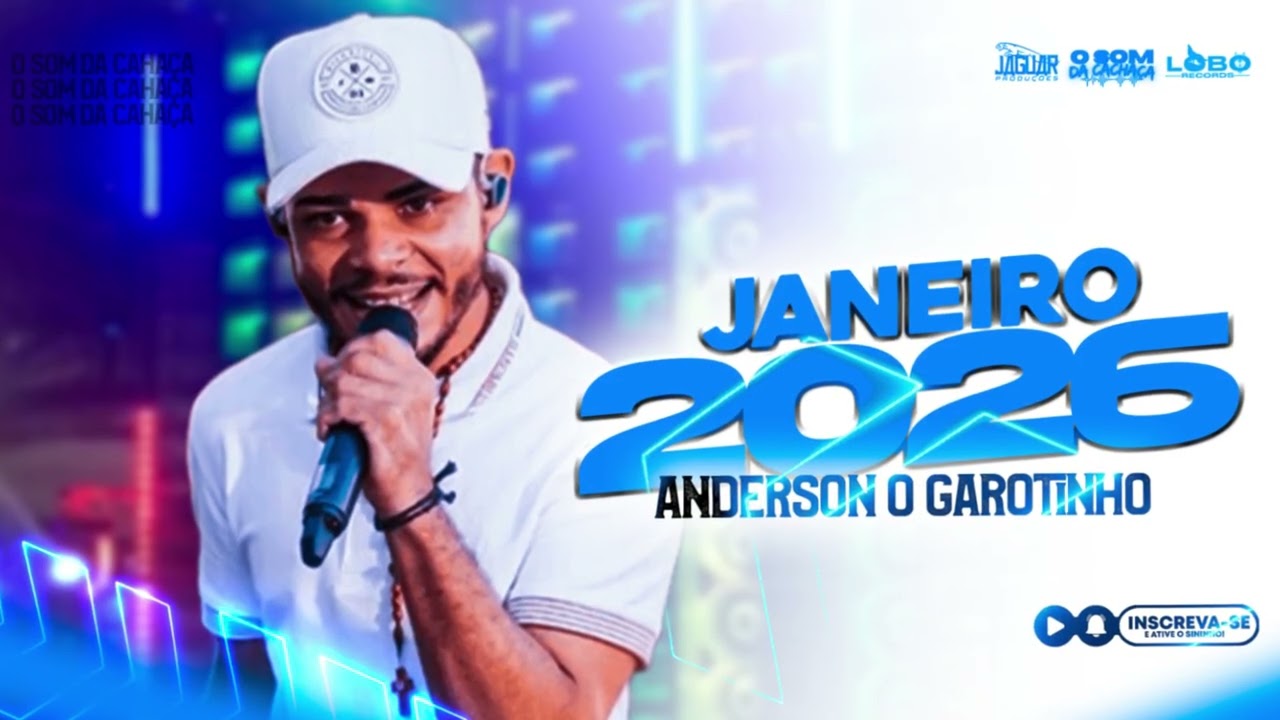 ANDERSON O GAROTINHO AO VIVO EM ADUSTINA (Repertório 2026)