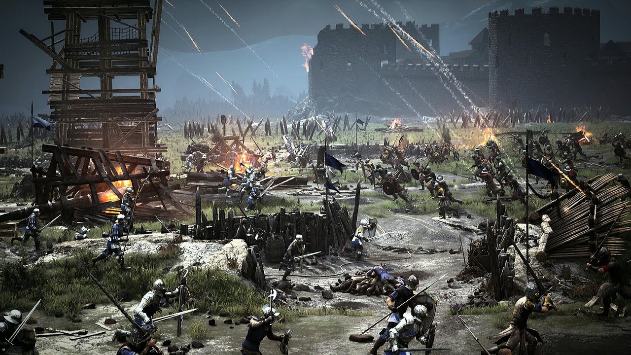 Chivalry 2 -PS5- Mason knight tries to hold Agatha at 'Rudhelm'!!!