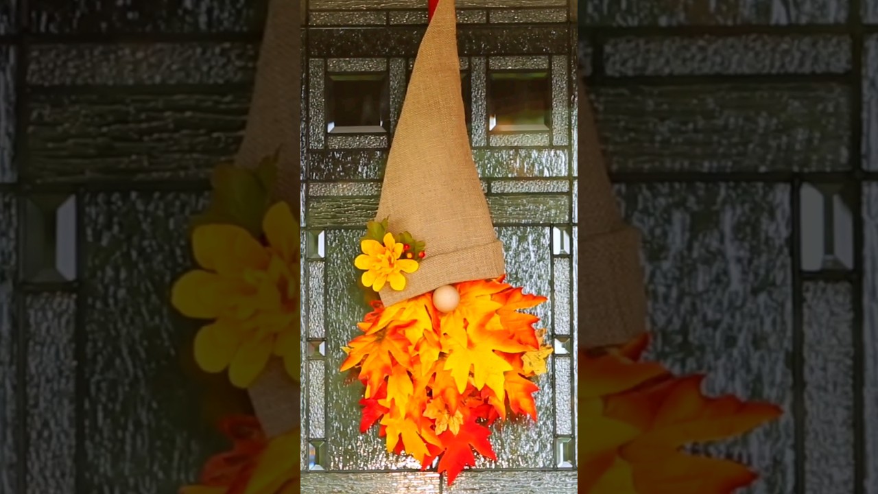 Fall Gnome Wreath 🍁 