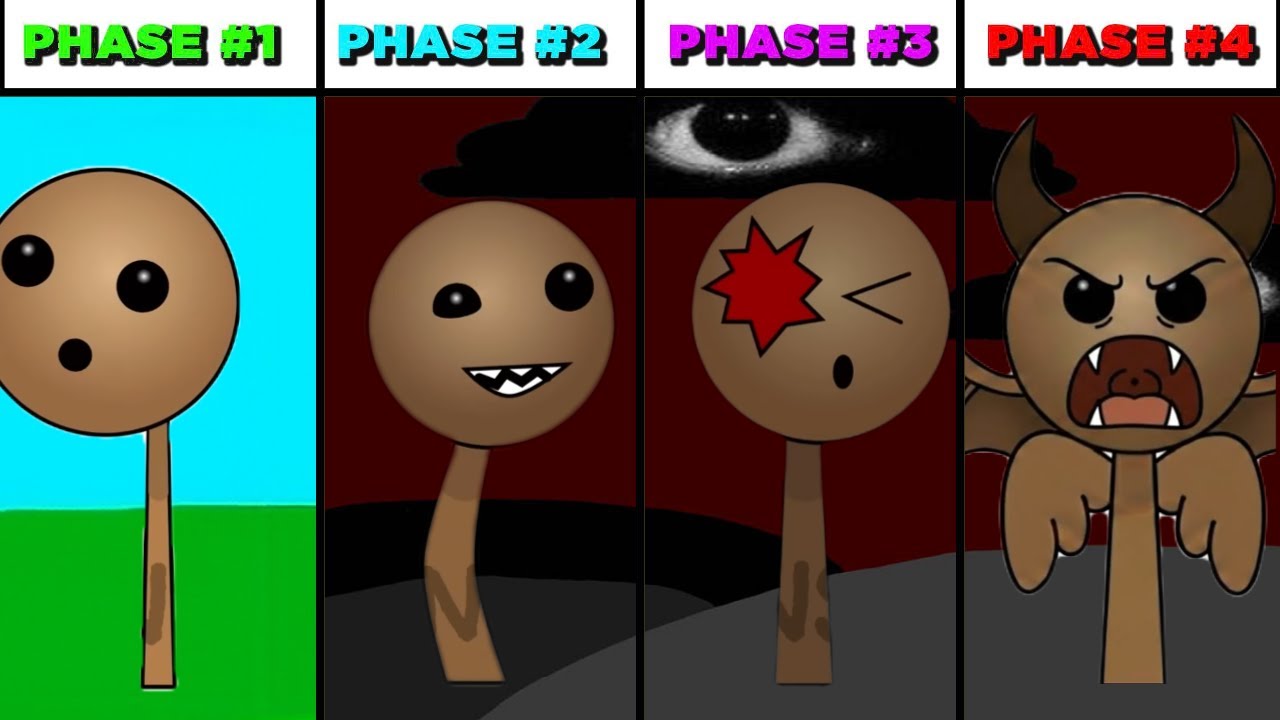All Phases in New Incredibox Sprunki Oc of Buddy (from Kick The Buddy): From Phase 1 to Phase 3