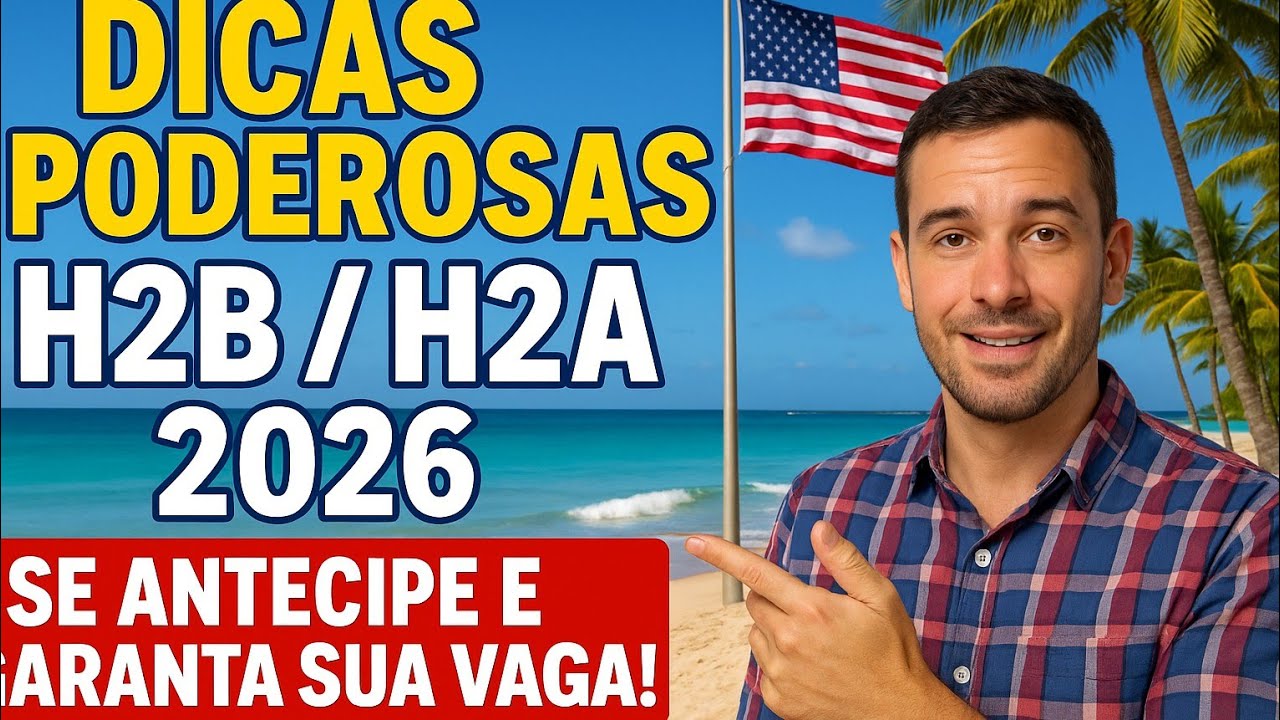 🌎 Dicas valiosas para nova temporada sazonal H2A e H2B 🇺🇸 #h2b #h2a #usa