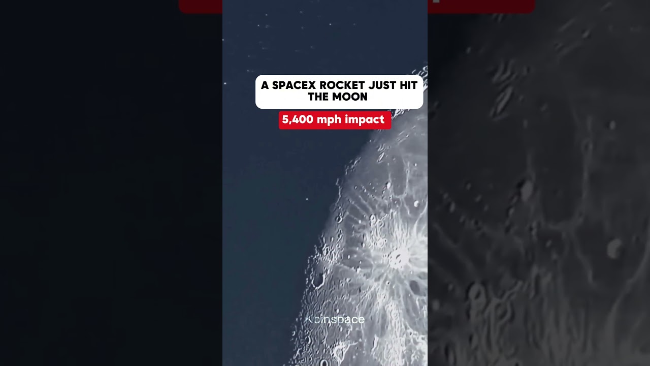 This Is How SpaceX's Rocket Hit the Moon! 🚀