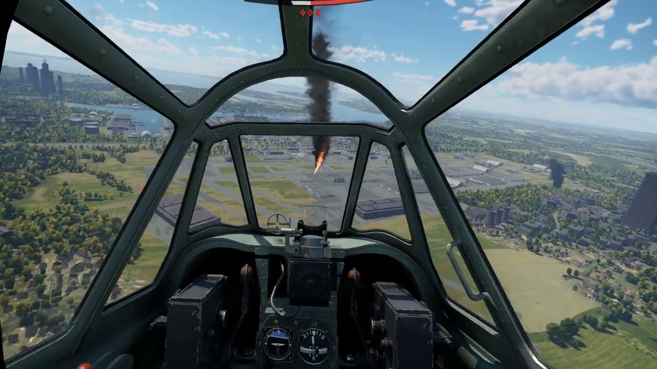War Thunder Sim VR - Zero Problems: Mustang & Spitfire Pt.1