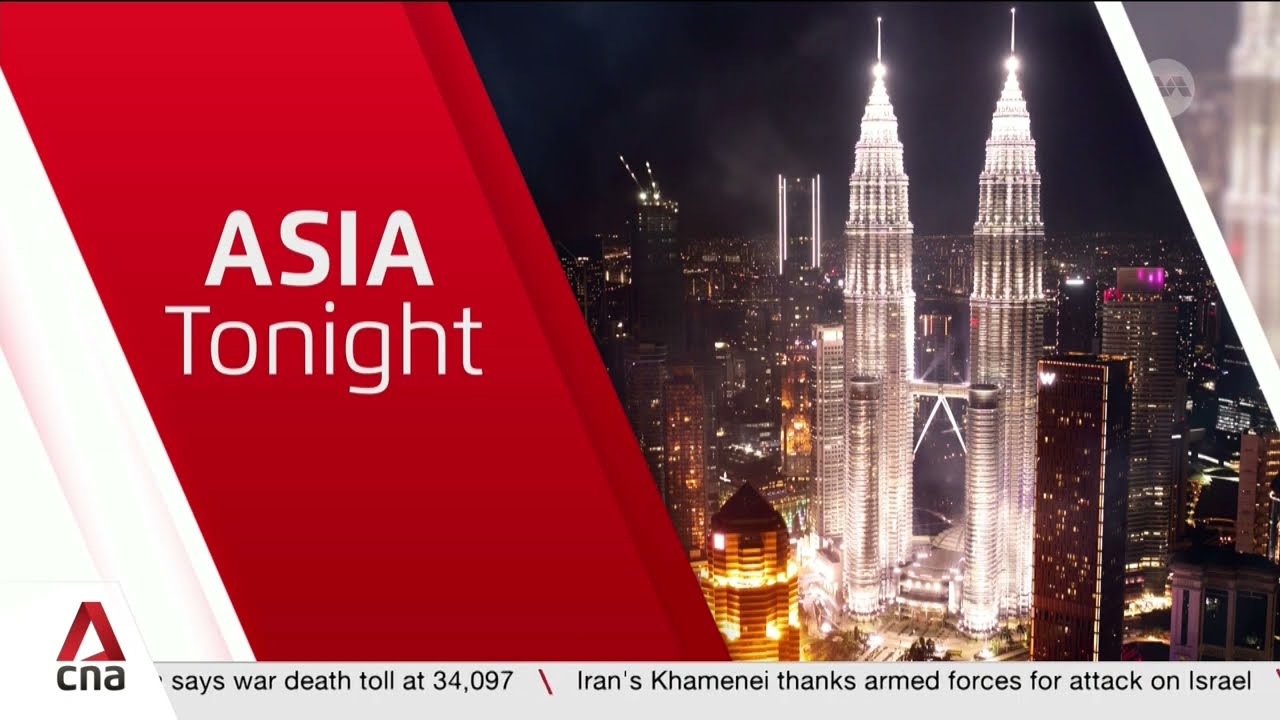 cna Asia Tonight close with Qatar airways weather forecast - 21 April 2024