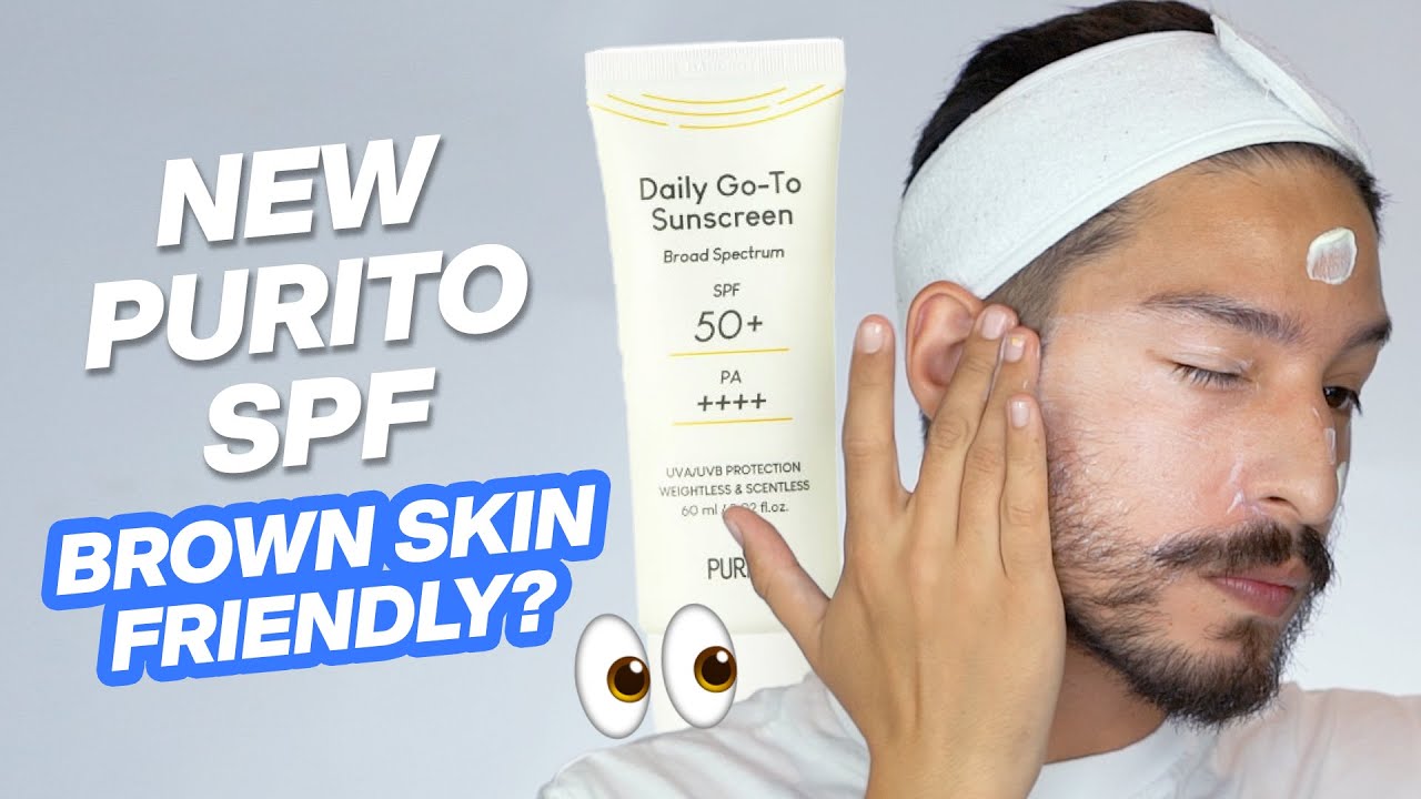 Is The New Purito SPF Brown Skin Friendly?: Purito Daily Go-To Sunscreen Review + Wear Test