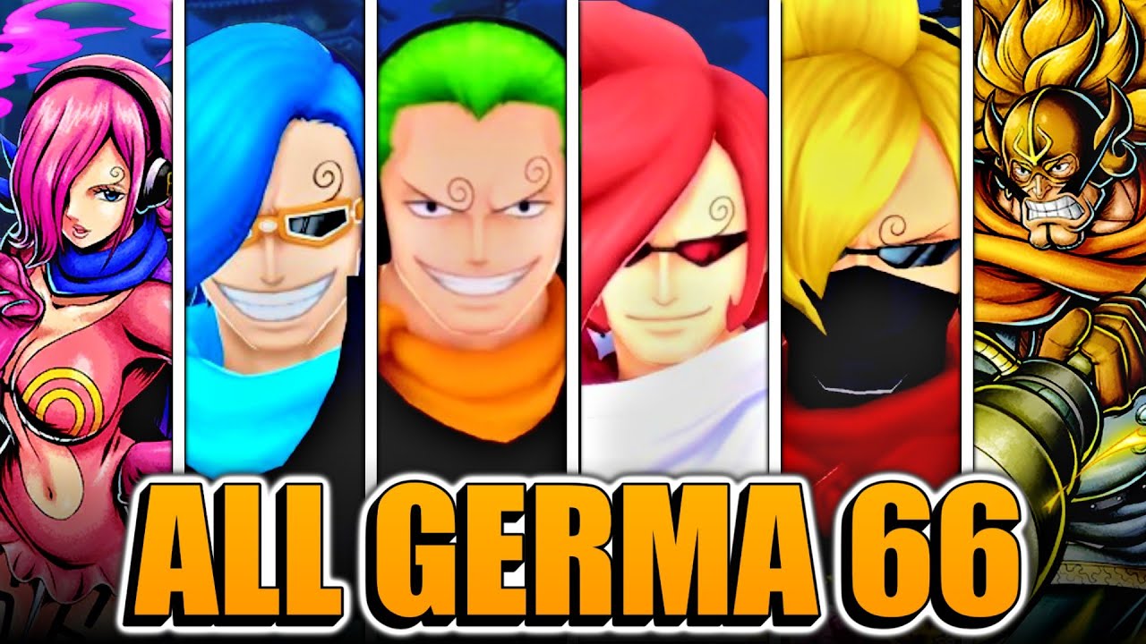 Every Germa 66 Character Gameplay 🔥 | One Piece Bounty Rush