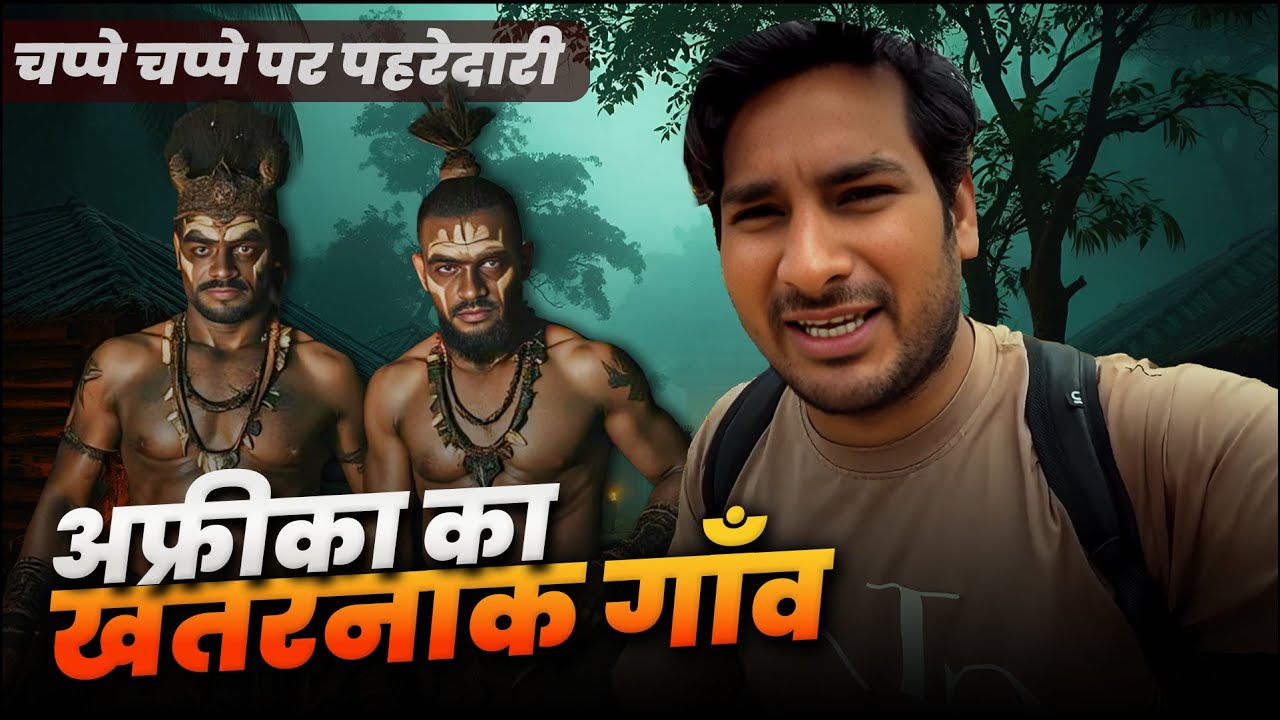 चप्पे चप्पे पर पहरेदारी! इतना खतरनाक गांव मैंने आज तक नहीं देखा Mangola village africa @ArbaazVlogs