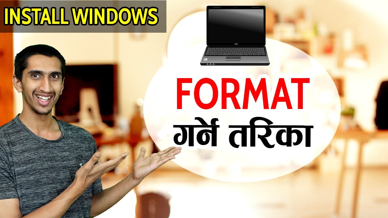 How to Format Computer In Nepali ?