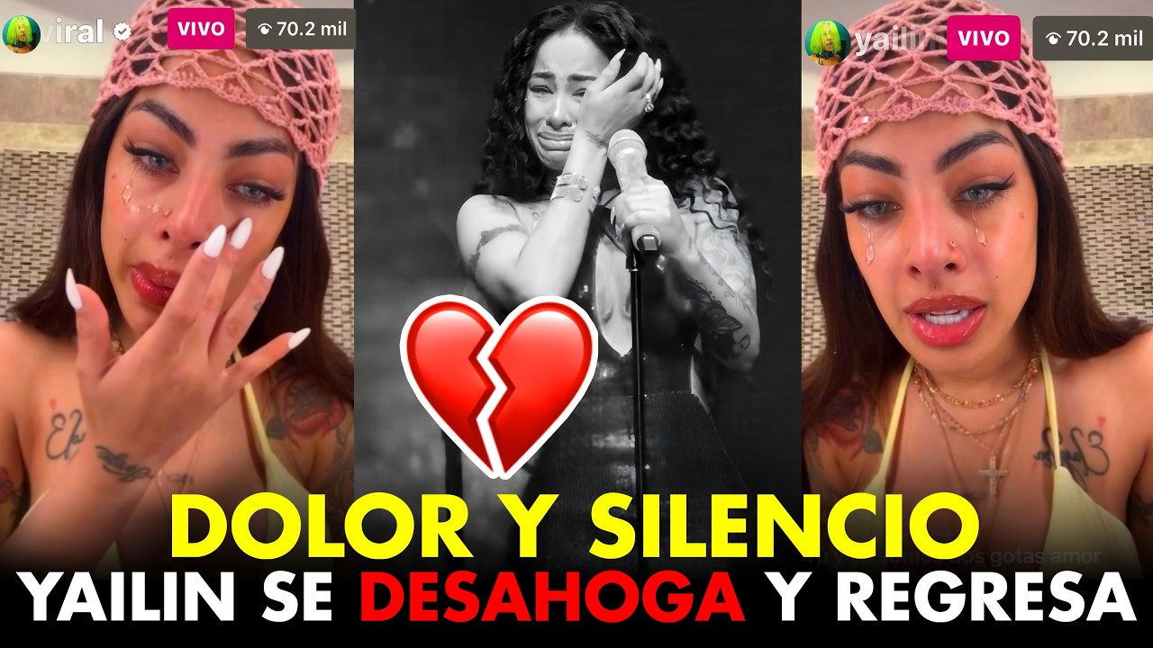 💔YAILIN CONFIESA DOLOR Y SILENCIO Y ANUNCIA SU REGRESO A LA MUSICA