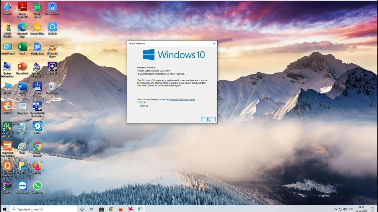 KB4601319 Cumulative Update for Windows 10 Version 20H2 - February Tuesday Patch 2021!
