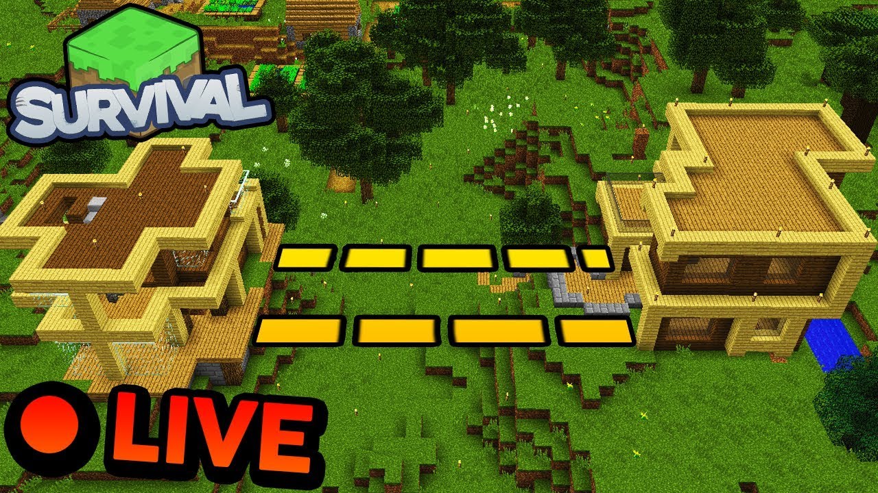 PO CO NAM TUNEL? - Minecraft Survival LIVE | ZIO i AGU