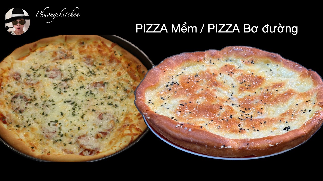 Pizza mềm/ Pizza Hut/ Pizza bơ đường cực kì đơn giản