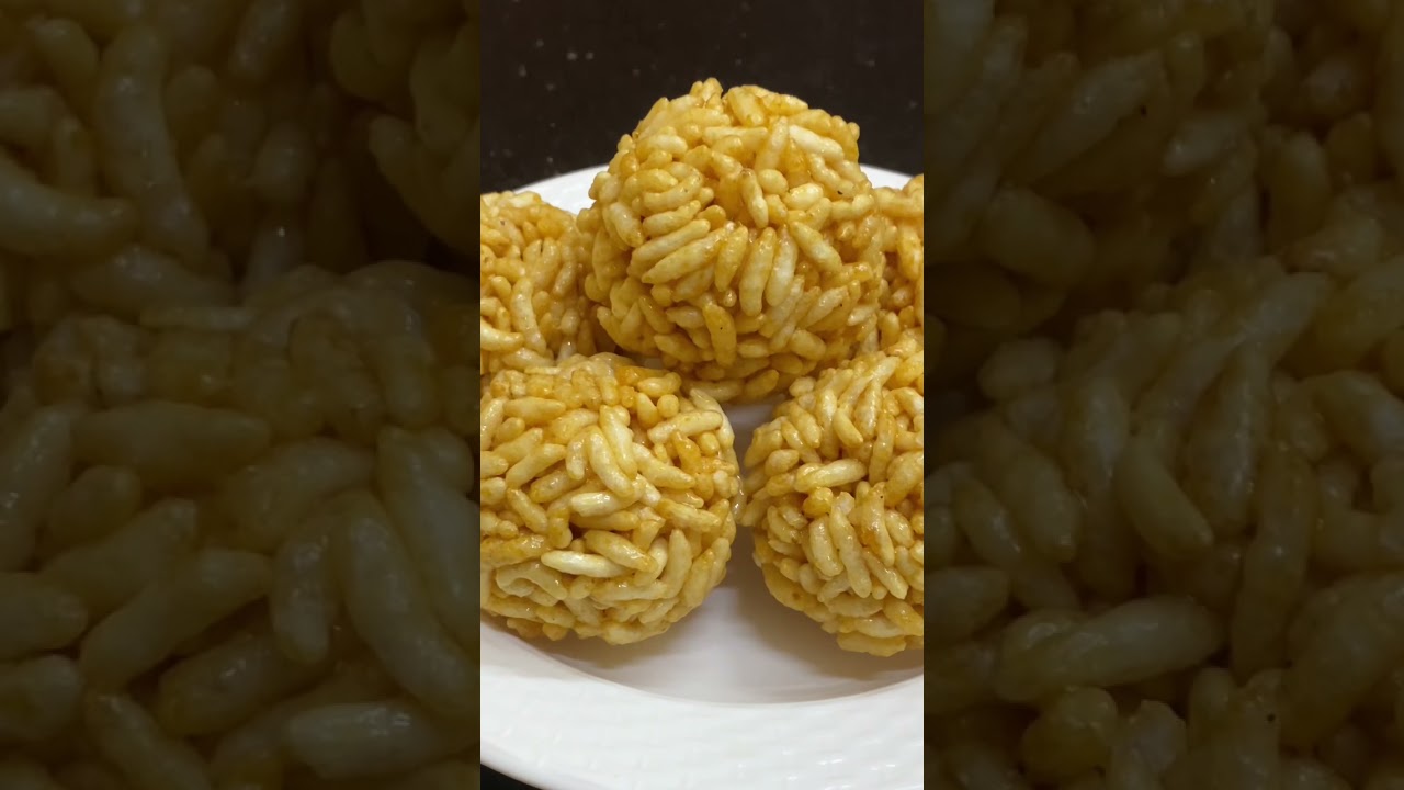 Karthigai Deepam Special Pori urundai Recipe |  #Shorts  #ytshorts  #deepamporiurundai #snacksrecipe