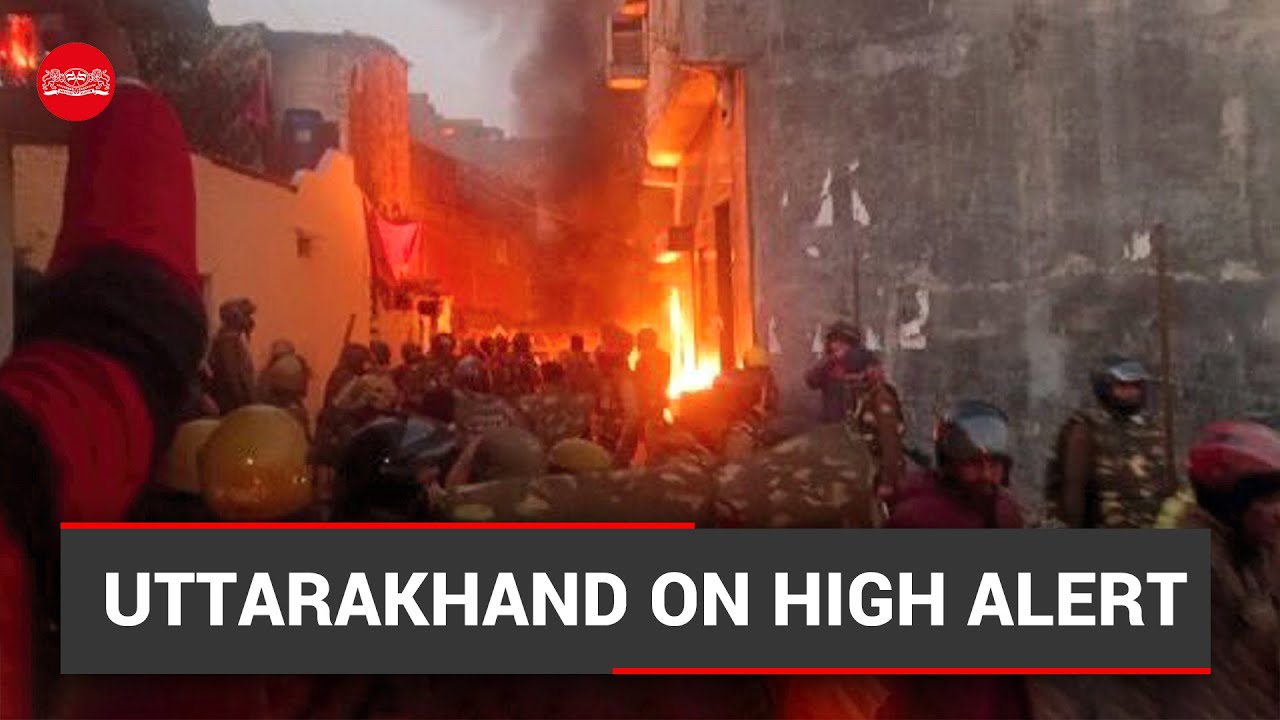 Two dead and 250 injured in violence after &lsquo;illegal&rsquo; madrasa and mosque razed in Haldwani