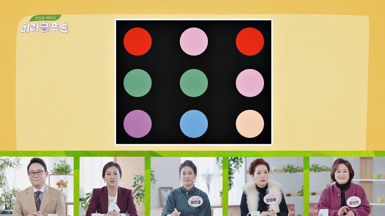 시력과 기억력을 알 수 있는 「시각ㆍ인지 능력 테스트」 맛있는 이야기 미라클 푸드(Miracle Food) 93회｜JTBC 210109 방송