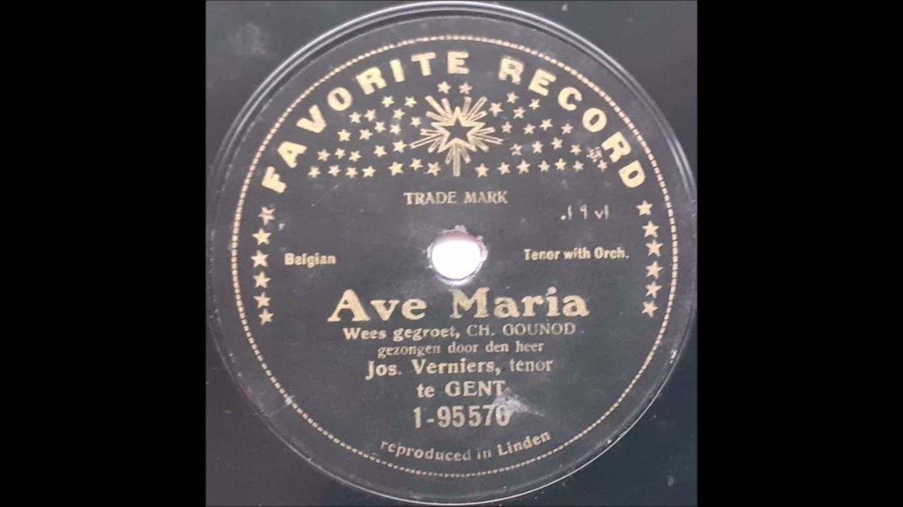 Joseph Verniers - Ave Maria (1910)