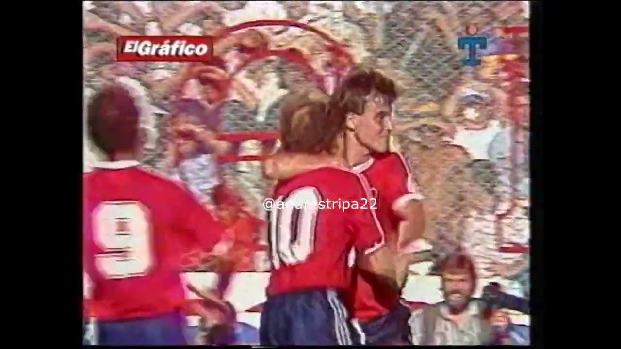Golazos futbol argentino finales de los 80 comienzo de los 90